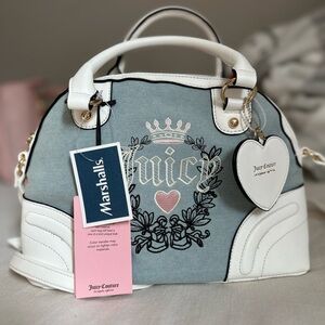 BNWT Denim Juicy Couture Bowler Bag